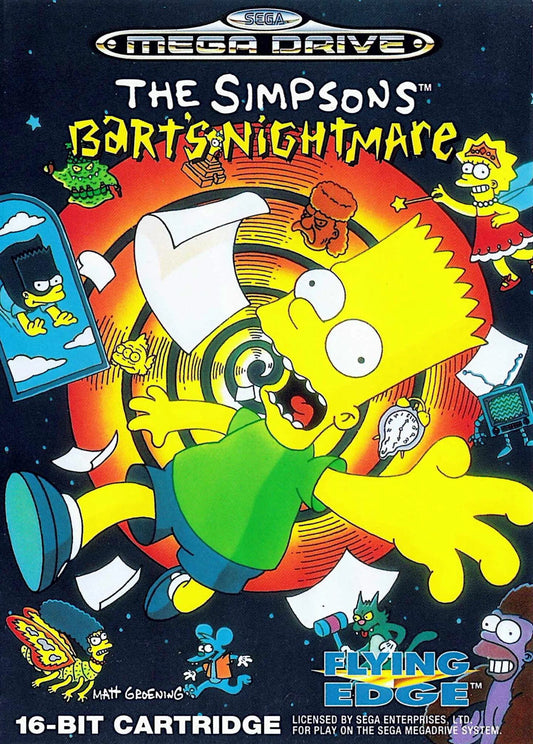 Mega Drive: The Simpsons: Bart's Nightmare