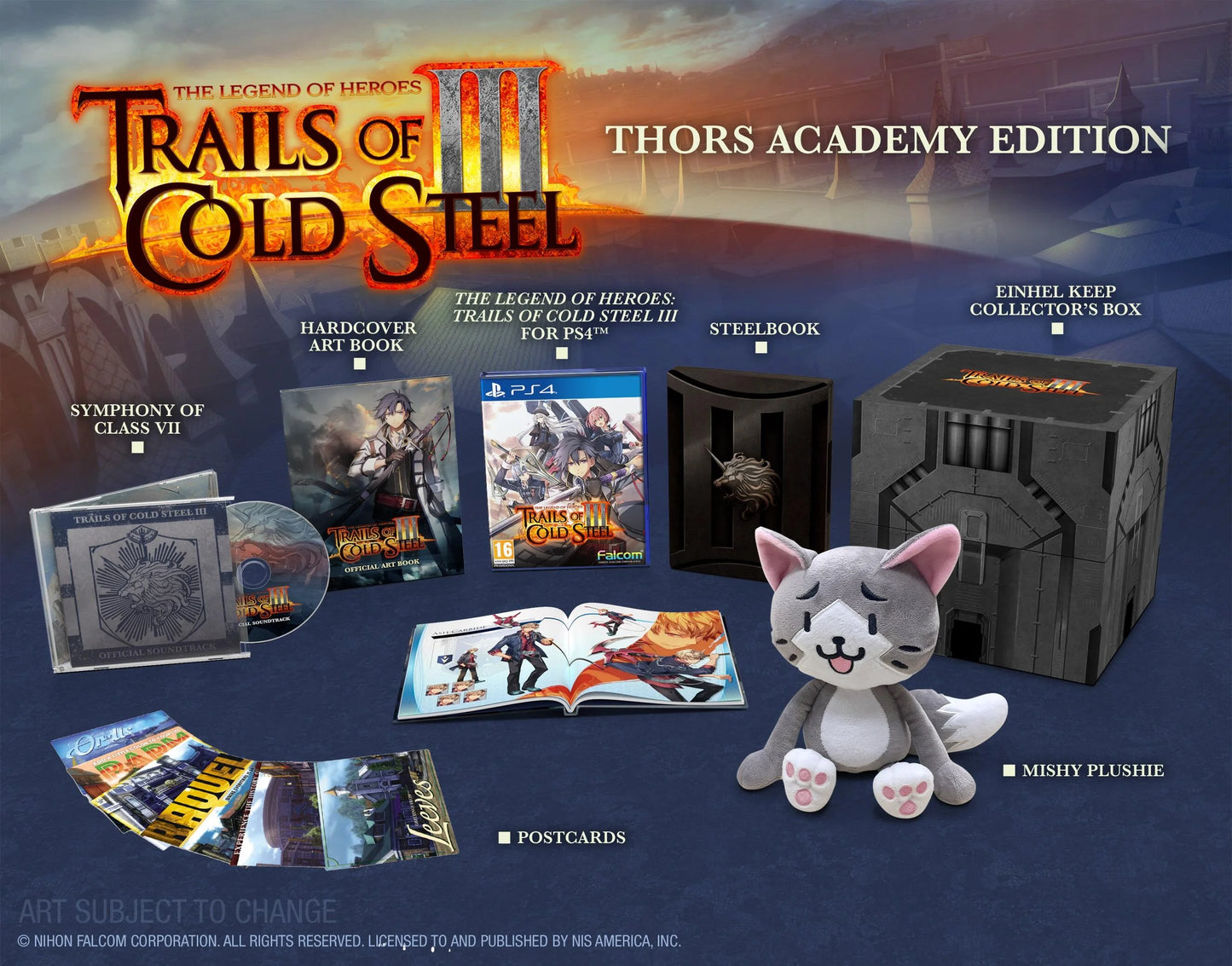 Playstation 4: Legend of Heroes: Trails of Cold Steel III [Thors Academy Edition]