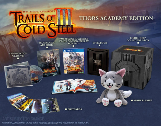 Playstation 4: Legend of Heroes: Trails of Cold Steel III [Thors Academy Edition]