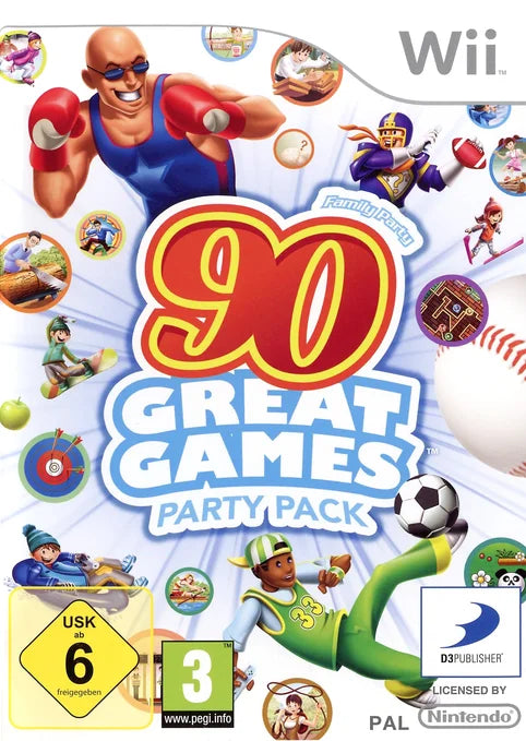 Nintendo Wii: Family Party: 90 Great Games Party Pack