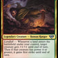 (232) Magic The Gathering The Lord of the Rings: Tales of Middle-earth Single: Strider, Ranger of the North  Uncommon