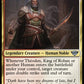 (233) Magic The Gathering The Lord of the Rings: Tales of Middle-earth Single: Th������oden, King of Rohan  Uncommon