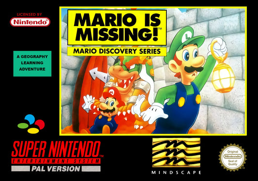 Super Nintendo: Mario is Missing
