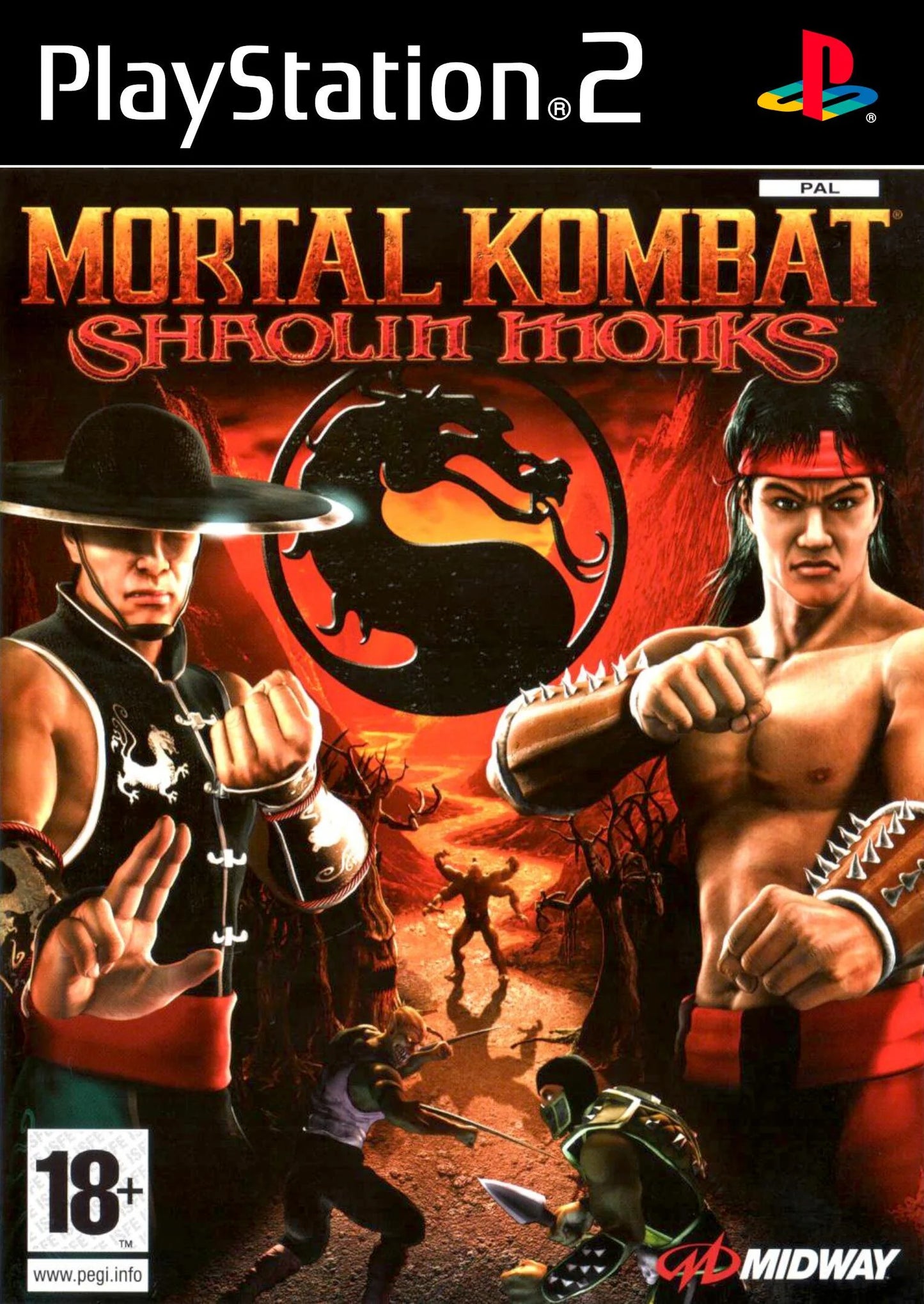 Playstation 2: Mortal Kombat Shaolin Monks