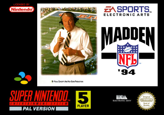 Super Nintendo: Madden NFL '94