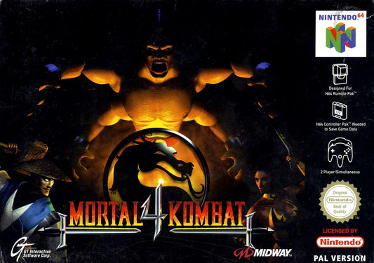 Nintendo 64: Mortal Kombat 4