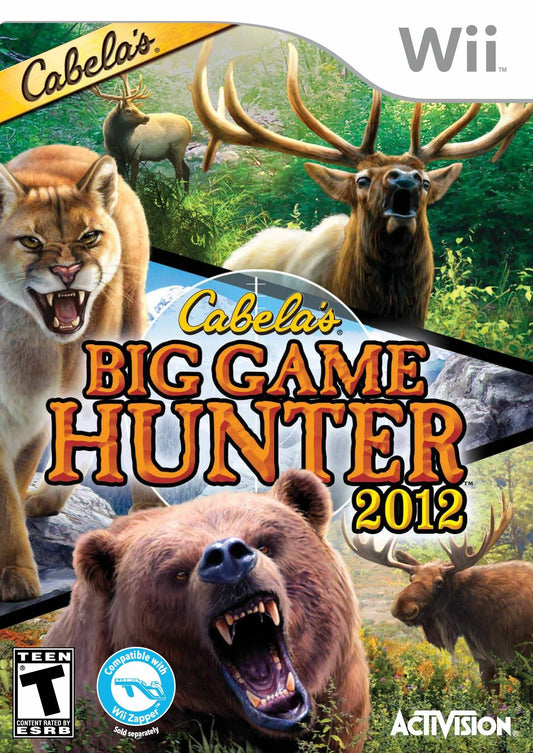 Nintendo Wii: Cabela's Big Game Hunter 2012