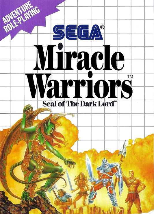 Master System: Miracle Warriors Seal of The Dark Lord