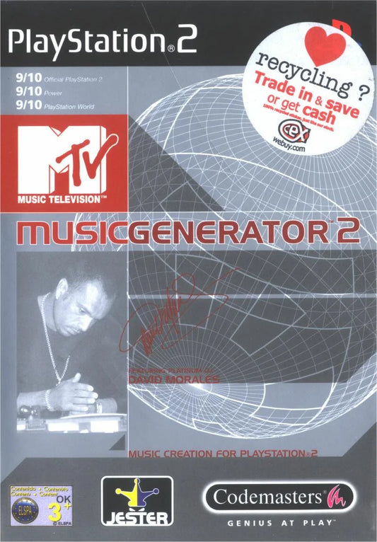 Playstation 2: MTV Music Generator 2