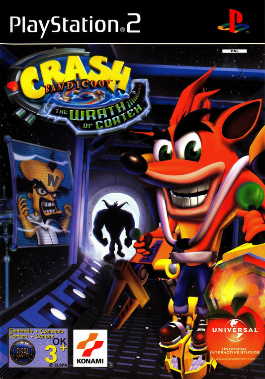 Playstation 2: Crash Bandicoot The Wrath of Cortex