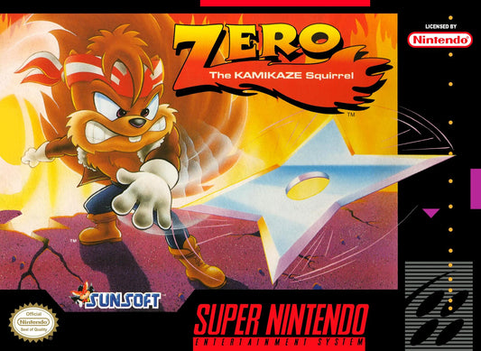 Super Nintendo: Zero the Kamikaze Squirrel