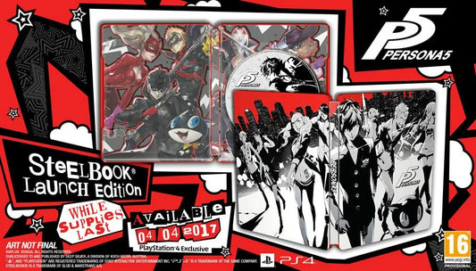Playstation 4: Persona 5 [Steelbook Edition]