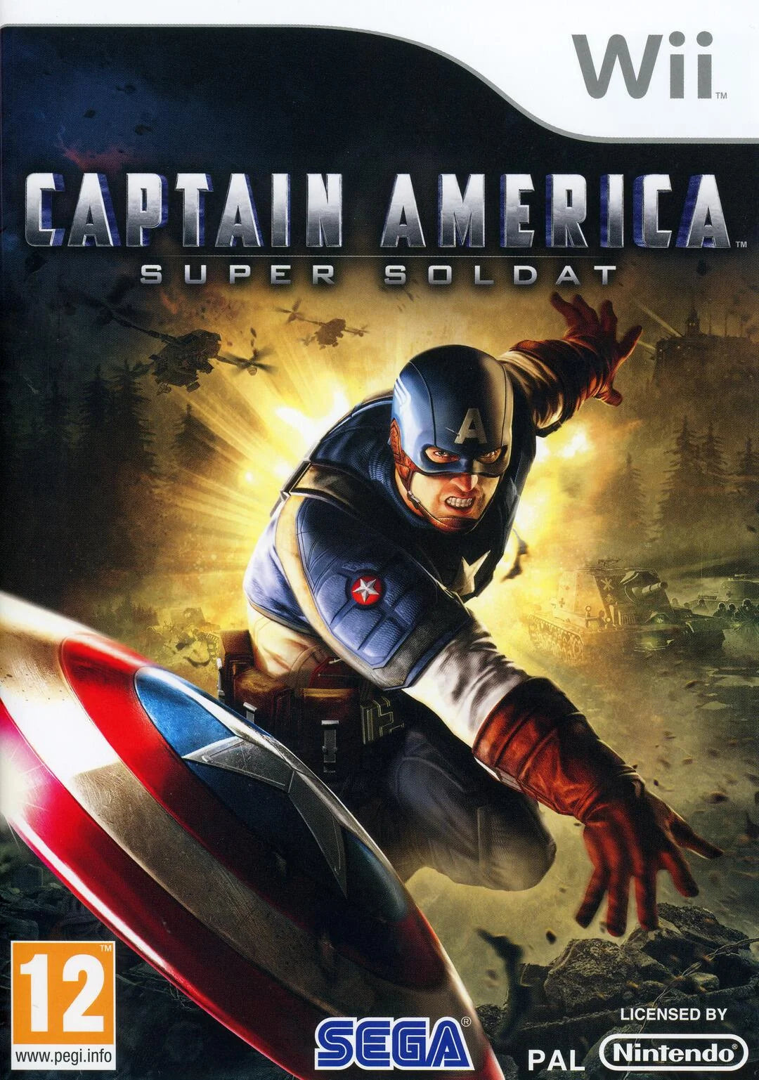 Nintendo Wii: Captain America: Super Soldier