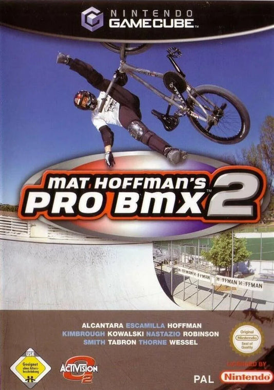 GameCube: Mat Hoffman's Pro BMX 2