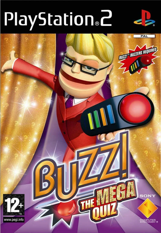 Playstation 2: Buzz! The Mega Quiz