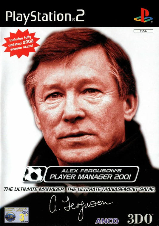 Playstation 2: Alex Ferguson Player Manager 2001