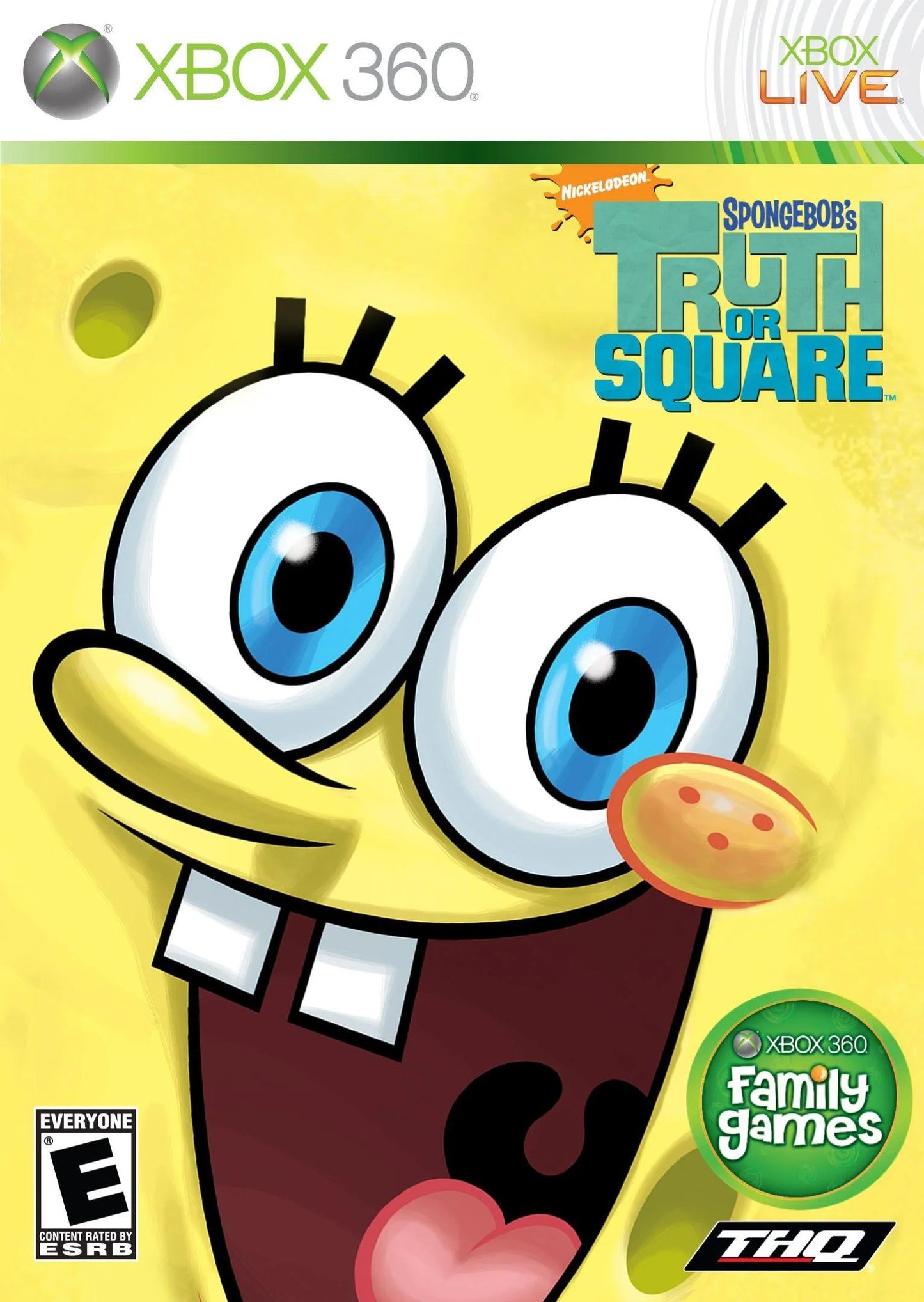 Xbox 360: SpongeBob's Truth or Square
