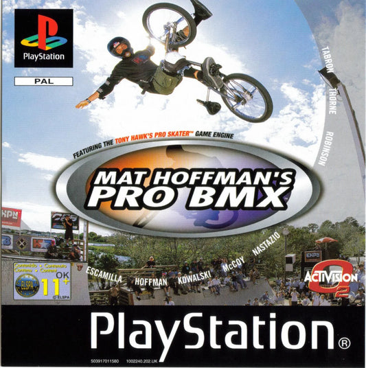 Playstation: Mat Hoffman's Pro BMX