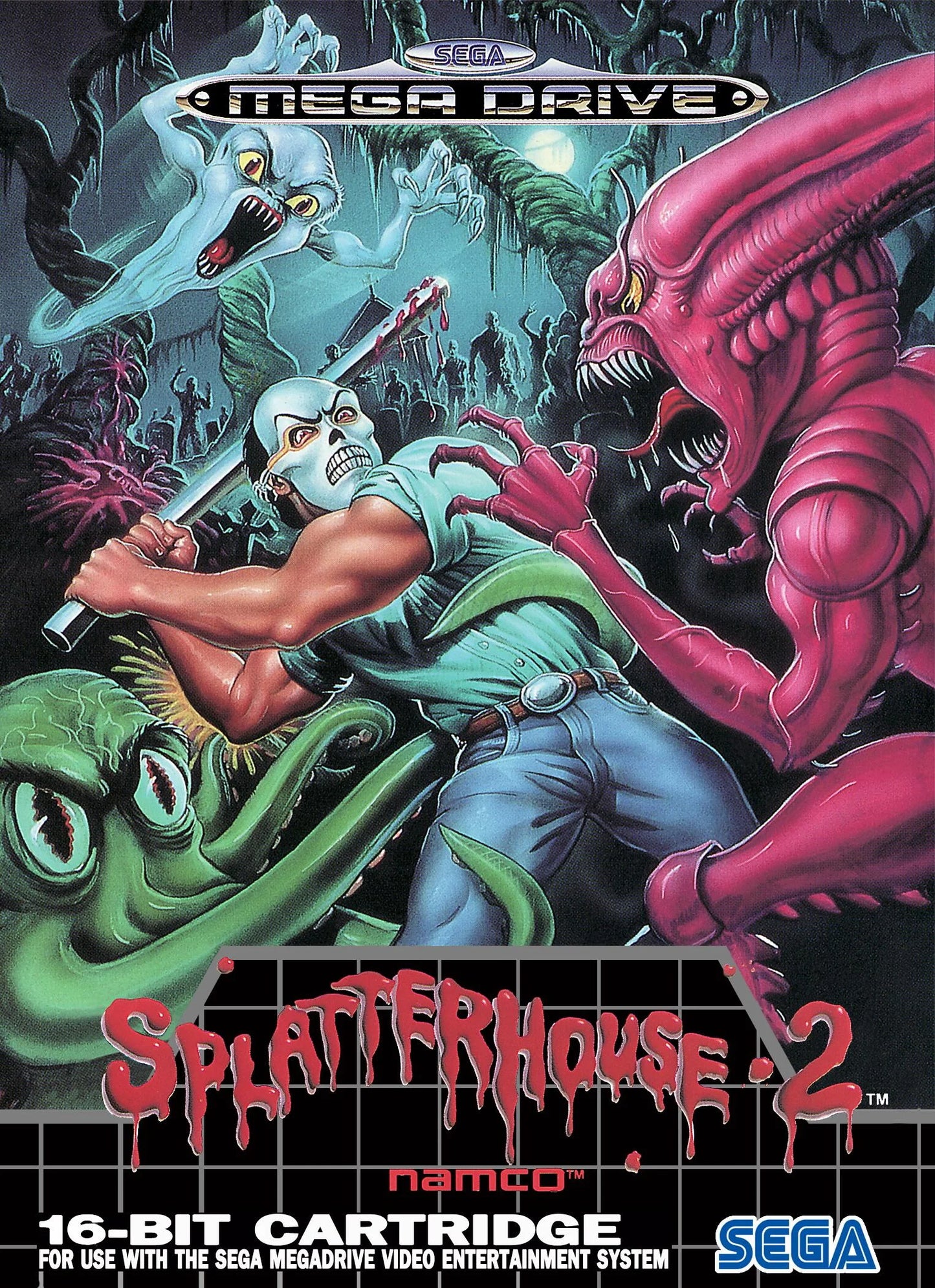 Mega Drive: Splatterhouse 2