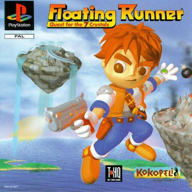 Playstation: Floating Runner Quest For the 7 Crystals – Puca Puca Games