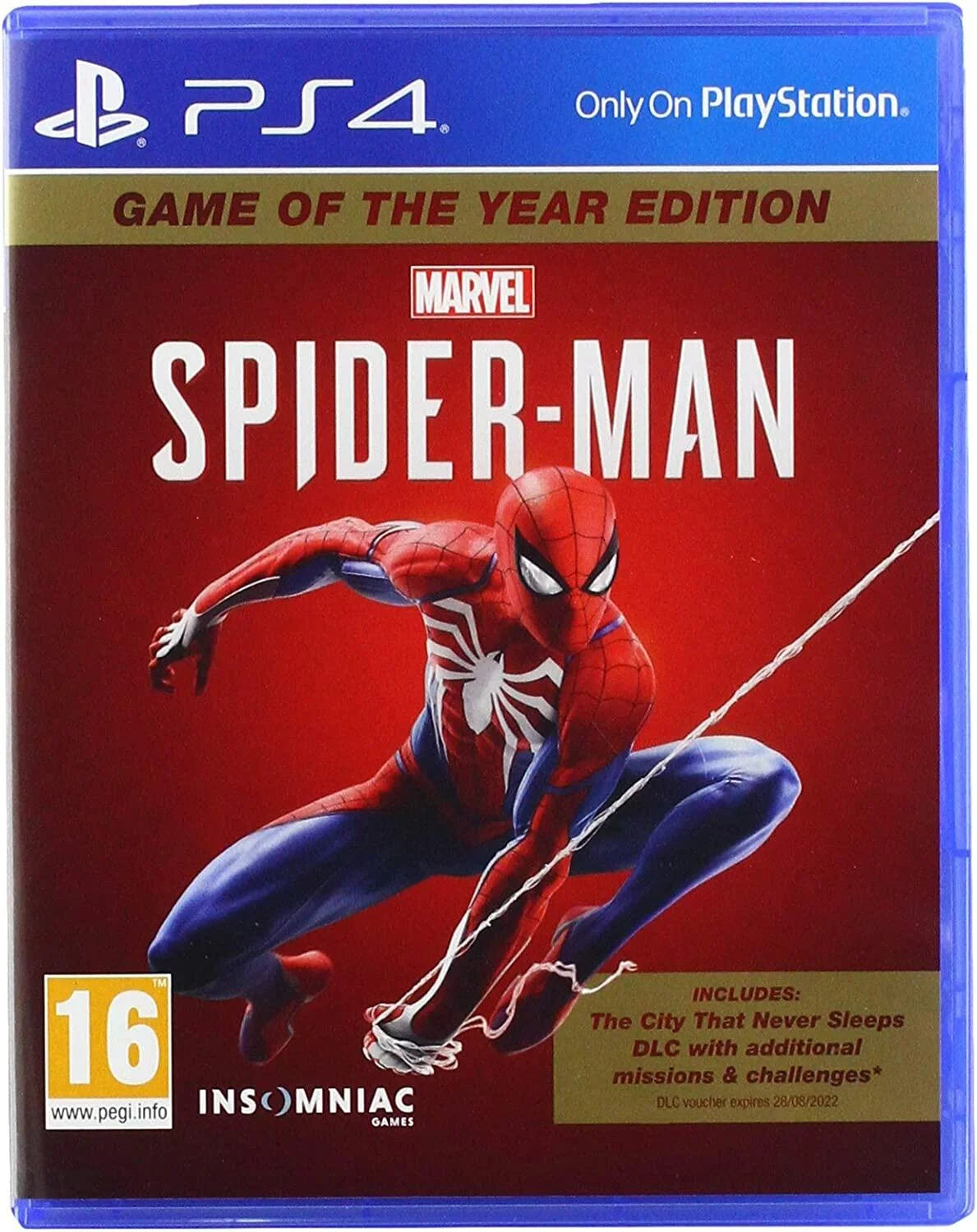 Playstation 4: Marvel Spiderman [Game Of The Year]
