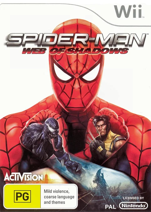 Nintendo Wii: Spiderman: Web of Shadows