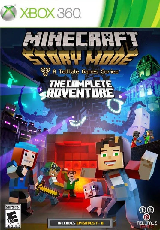 Xbox 360: Minecraft: Story Mode Complete Adventure