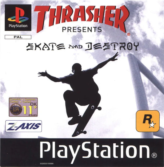 Playstation: Thrasher: Skate And Destroy