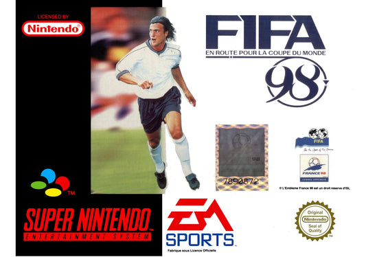 Super Nintendo: FIFA Road to World Cup 98