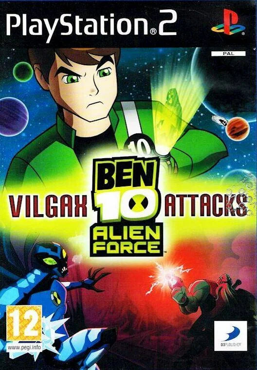 Playstation 2: Ben 10 Alien Force: Vilgax Attacks