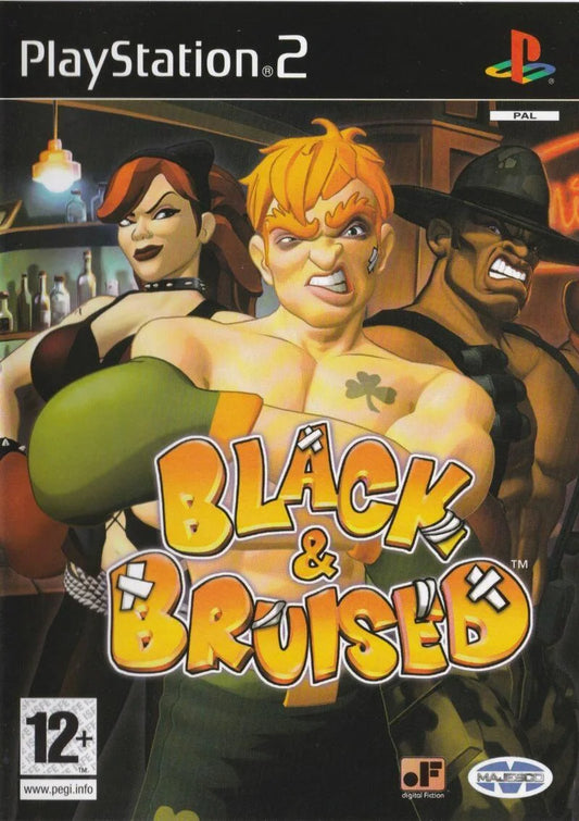 Playstation 2: Black and Bruised