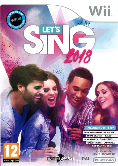 Nintendo Wii: Let's Sing 2018