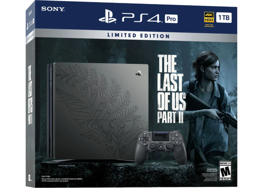 Playstation 4: Playstation 4 Pro 1TB The Last of Us Part II Console