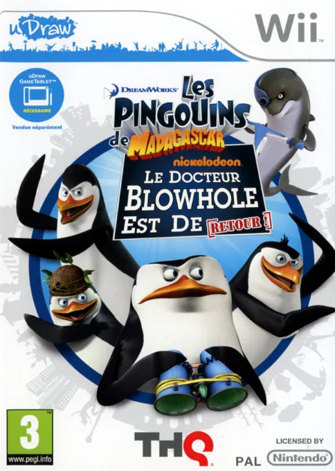 Nintendo Wii: The Penguins of Madagascar: Dr. Blowhole Returns Again