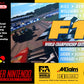 Super Nintendo: F1 World Championship Edition