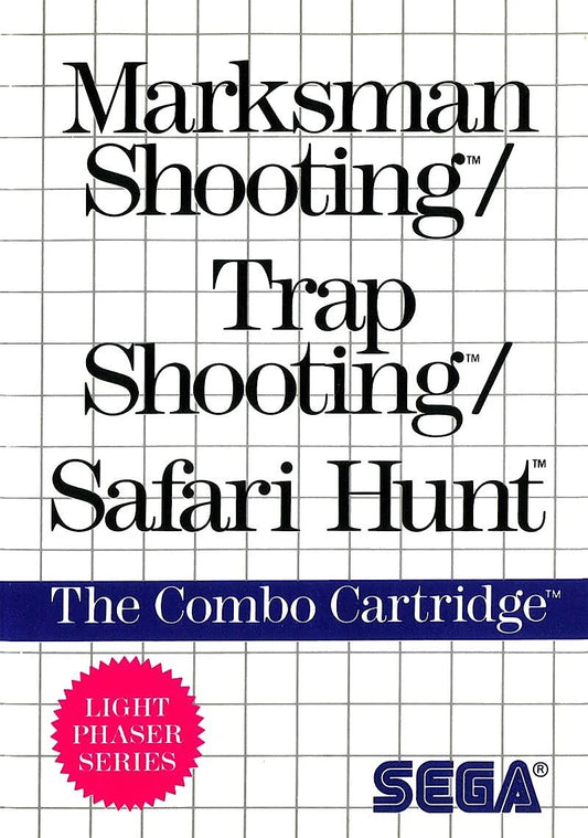 Master System: Marksman Shooting and Trap Shooting and Safari Hunt