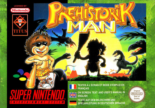 Super Nintendo: Prehistorik Man