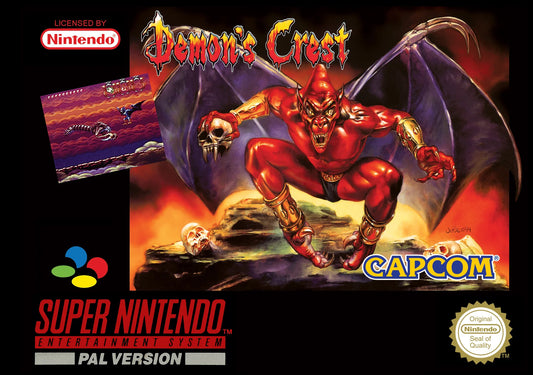 Super Nintendo: Demon's Crest