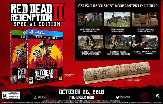 Playstation 4: Red Dead Redemption 2 [Special Edition]