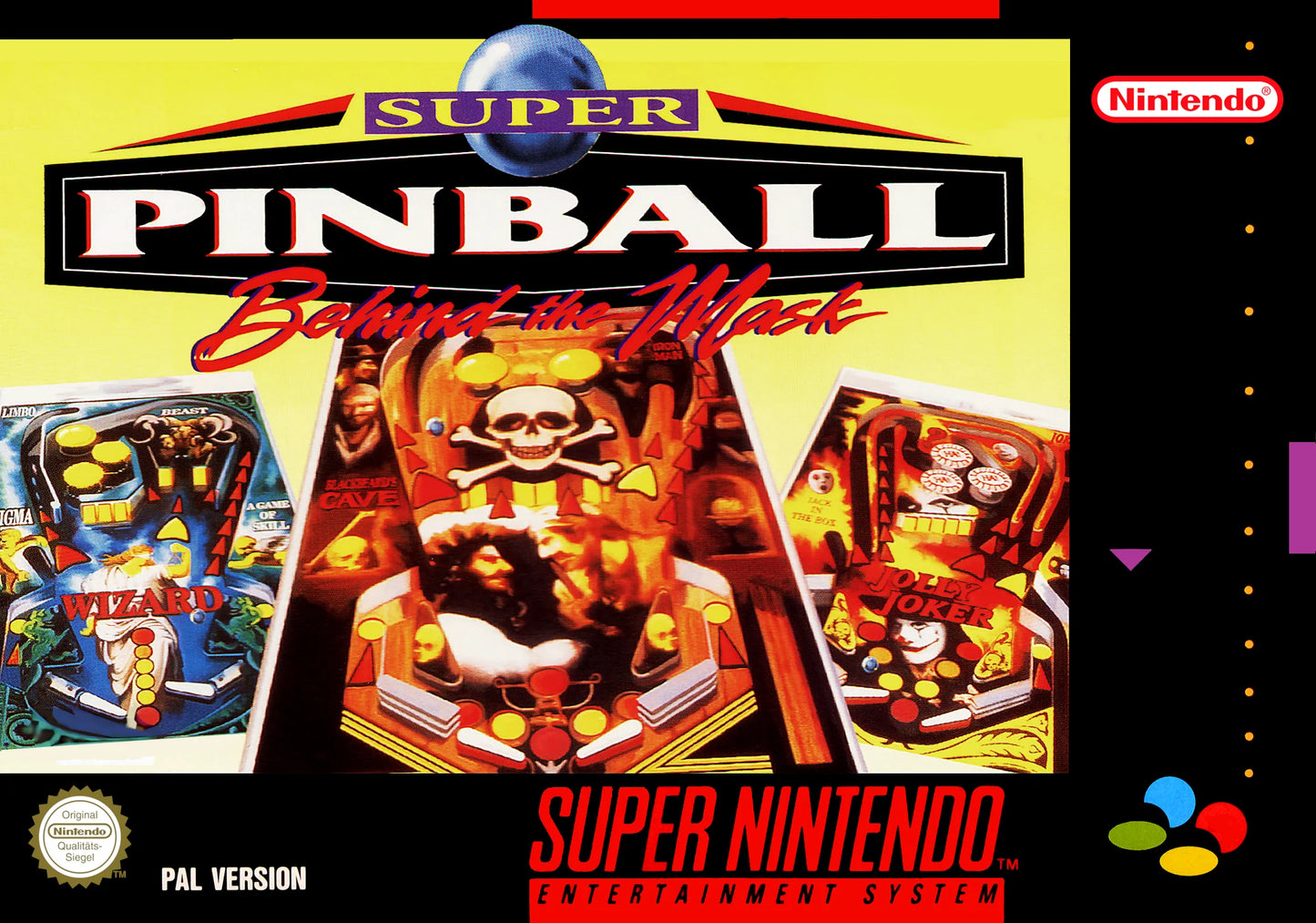Super Nintendo: Super Pinball Behind the Mask