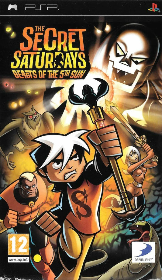 PSP: The Secret Saturdays: Beasts of the 5th Sun