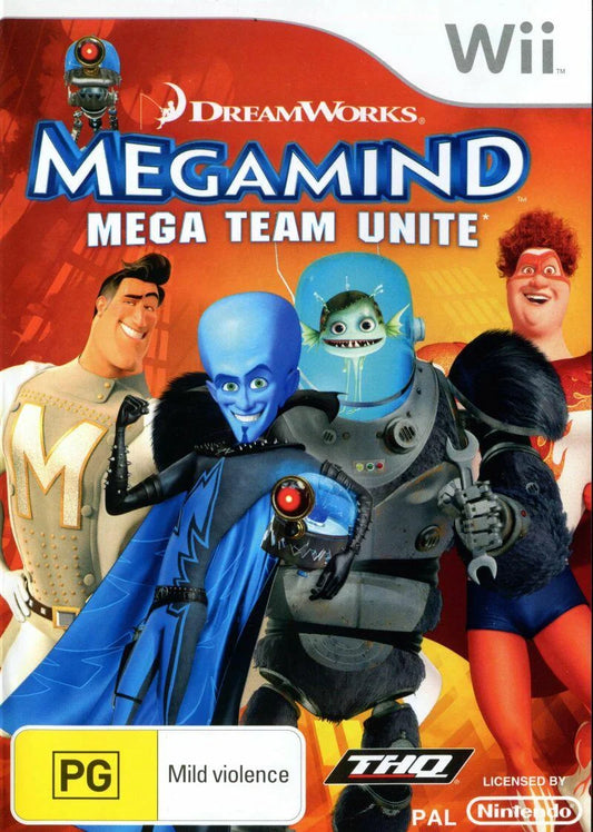 Nintendo Wii: Megamind: Mega Team Unite