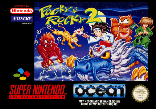 Super Nintendo: Pocky and Rocky 2
