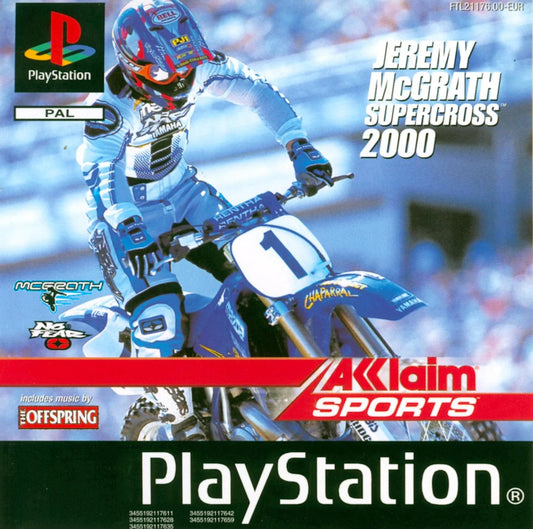 Playstation: Jeremy McGrath Supercross 2000