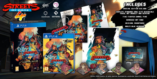 Playstation 4: Streets of Rage 4 [Signature Edition]