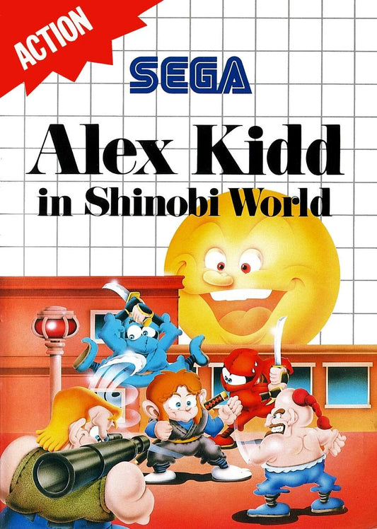 Master System: Alex Kidd in Shinobi World