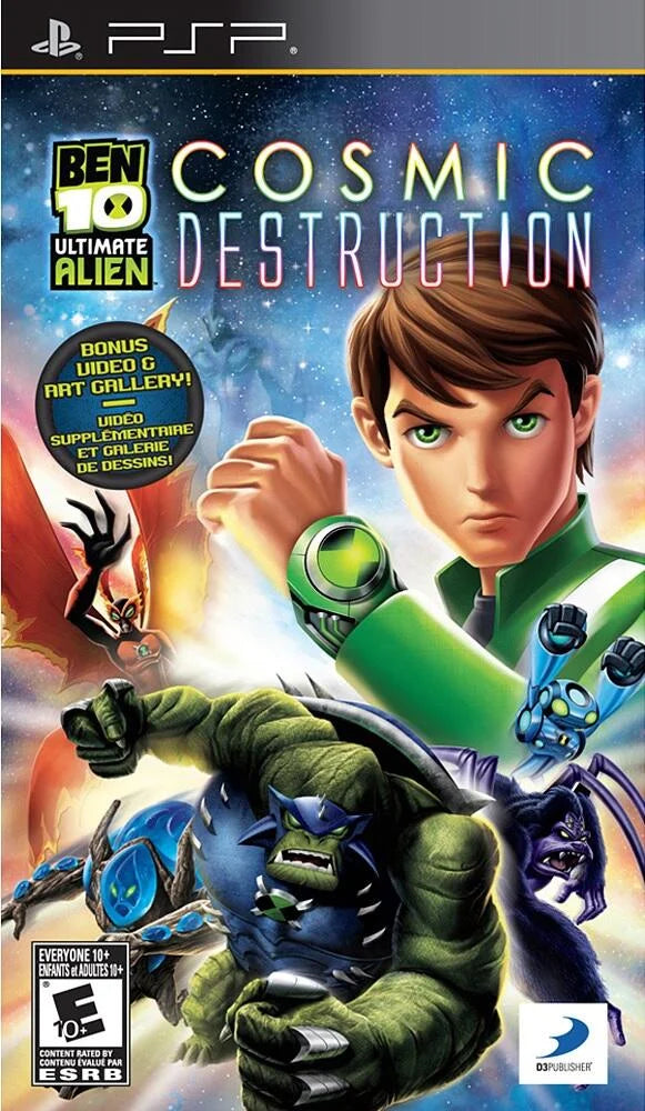 PSP: Ben 10 Ultimate Alien: Cosmic Destruction