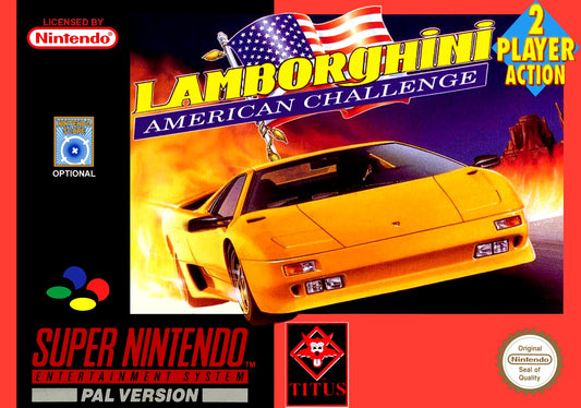 Super Nintendo: Lamborghini American Challenge