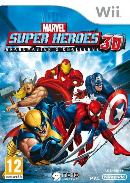 Nintendo Wii: Marvel Super Heroes 3D: Grandmaster's Challenge
