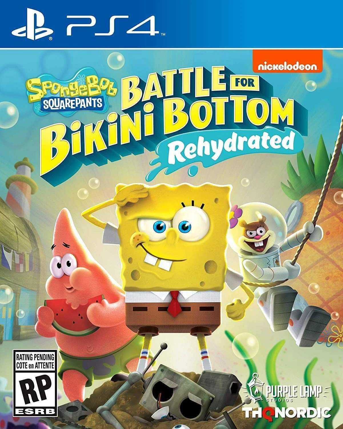 Playstation 4: SpongeBob SquarePants Battle For Bikini Bottom Rehydrated